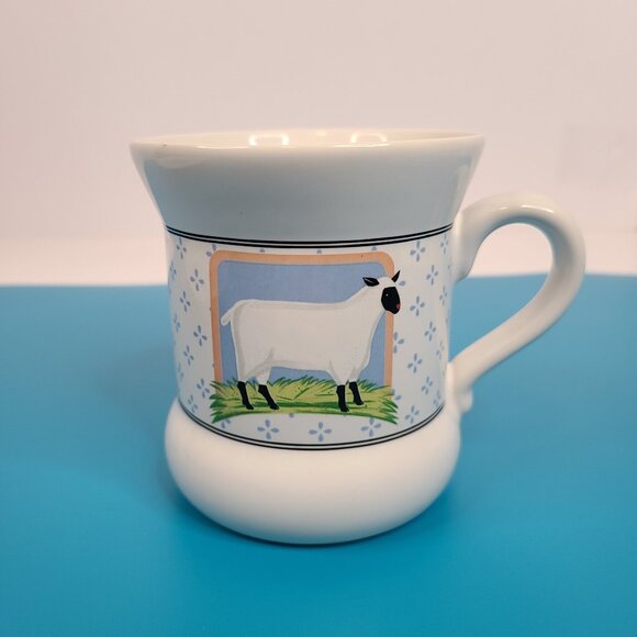 Vintage Vandor Country Collection Pelzman Design Sheep Plate and Mug - Picture 2 of 8